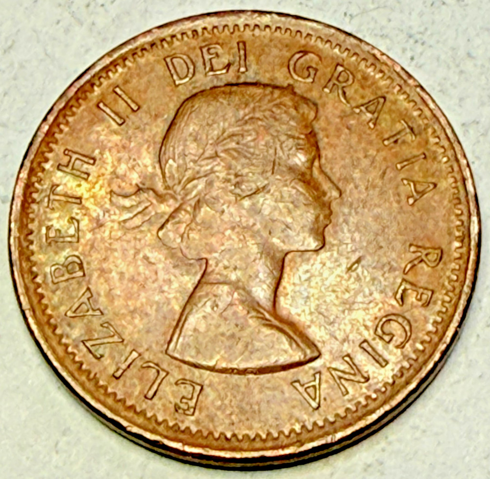 1962 CANADA CENT PENNY