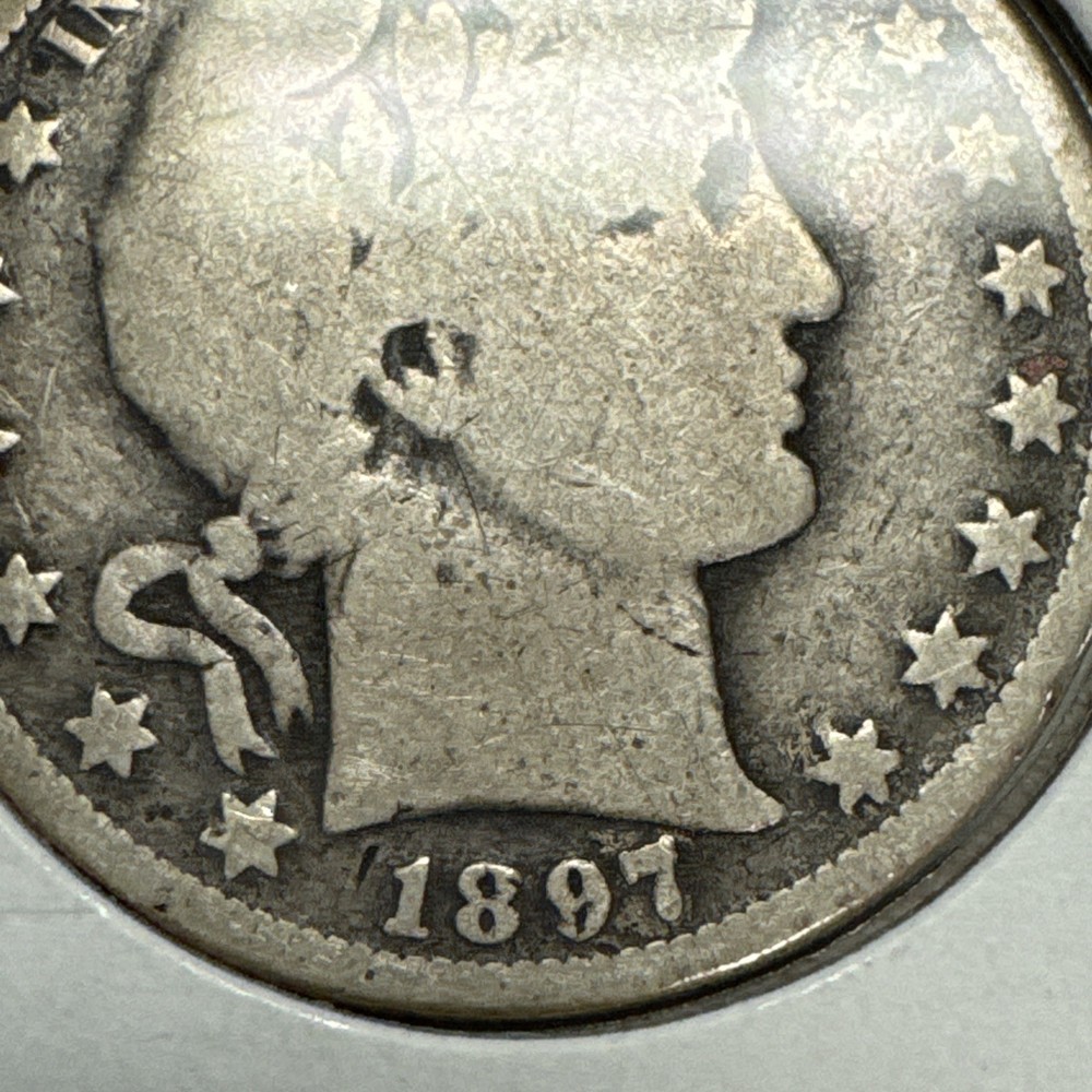 1897-O Barber Half Dollar