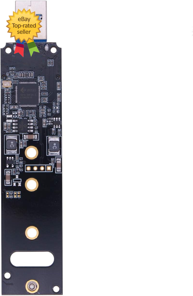 M.2 NVME USB 3.1 Adapter, M Key M.2 NVME to USB Card Reader USB 3.1 Gen 2 Bridge