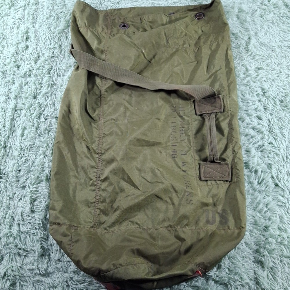 Military Top Load Duffle Bag