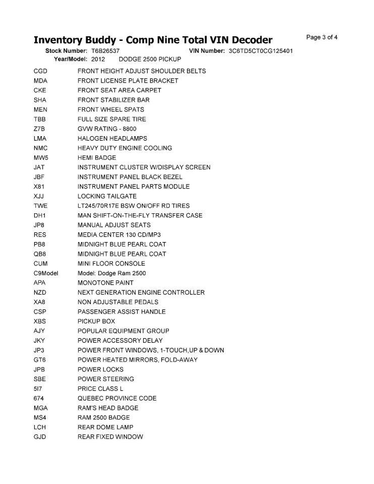 Anti-Lock Brake Part Assembly Fits 12 DODGE 2500 PICKUP 1008849