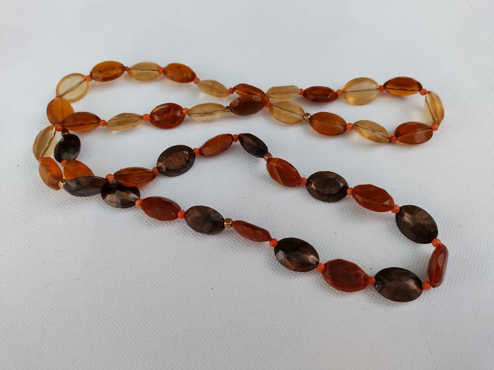 Vintage plastic necklace