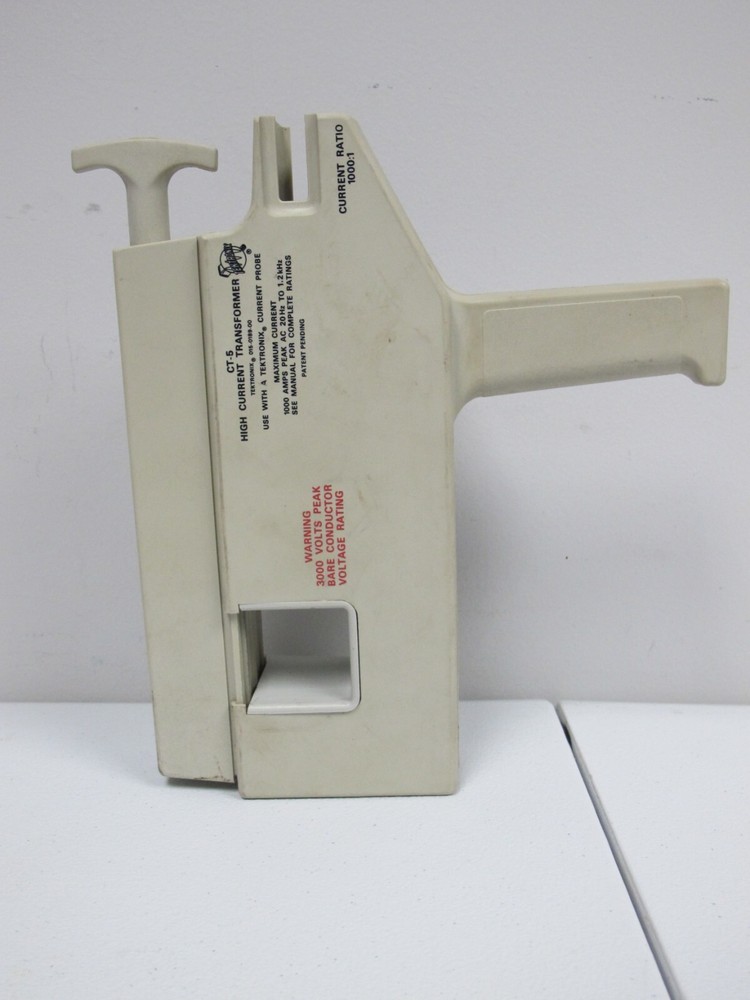 TEKTRONIX CT-5 HIGH CURRENT TRANSFORMER,AMP PROBE,USED