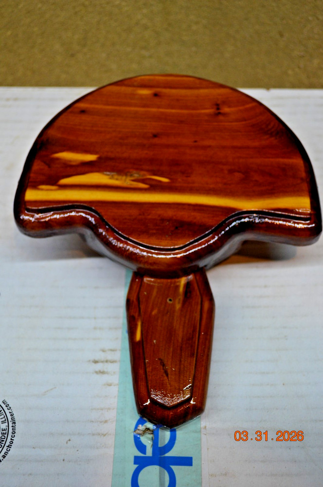 Cedar Turkey Tail  Mount Plaque