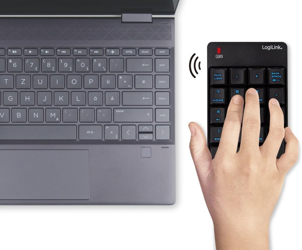 LogiLink ID0120 Wireless Numeric Keypad with 18 Keys