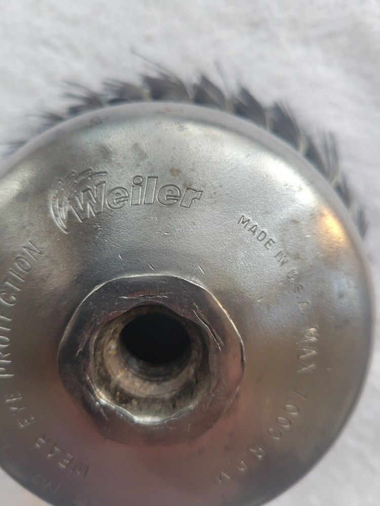 Weiler 5" Cup Brush 12276