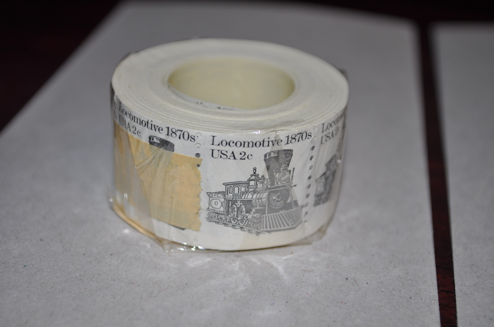 UNOPENED Full Coil of 500 2c Scott #1897A Locomotive ,1st Transportation Series