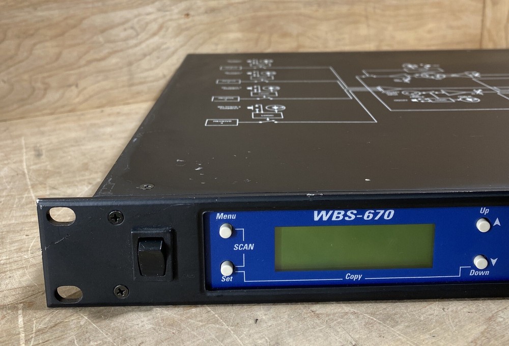 Clear-Com WBS-670 UHF Wireless Intercom Base station untested