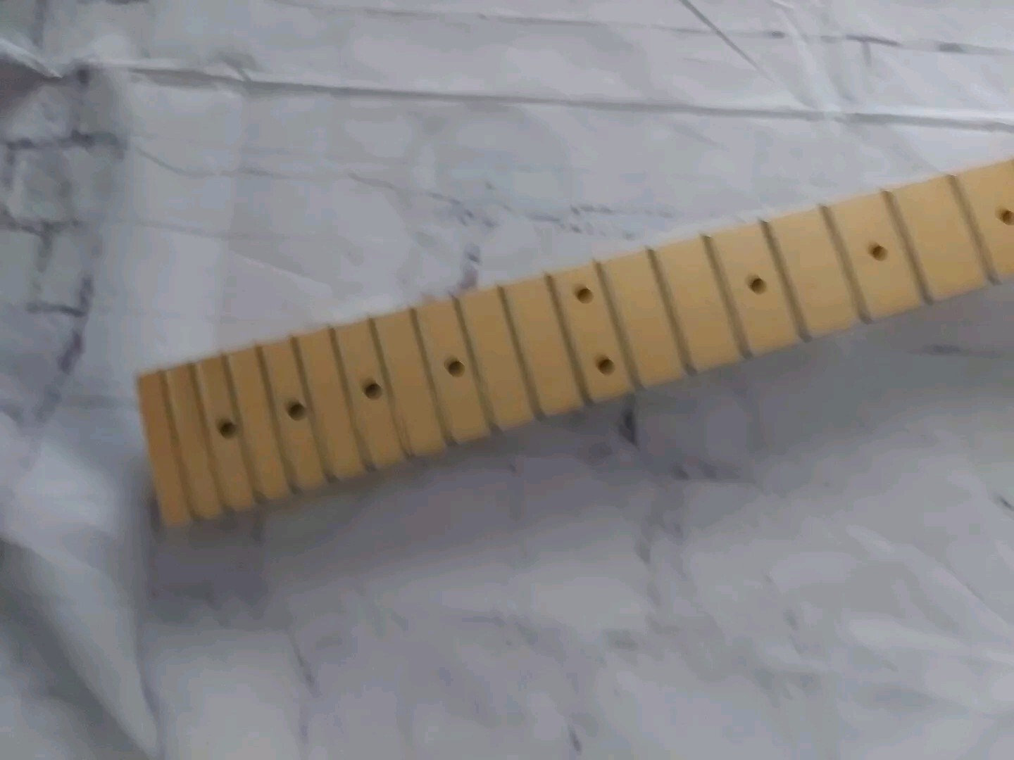 Right Handed S Type Strat 25.5" Scale Electric Guitar Neck w/ Tuners & Trees!!