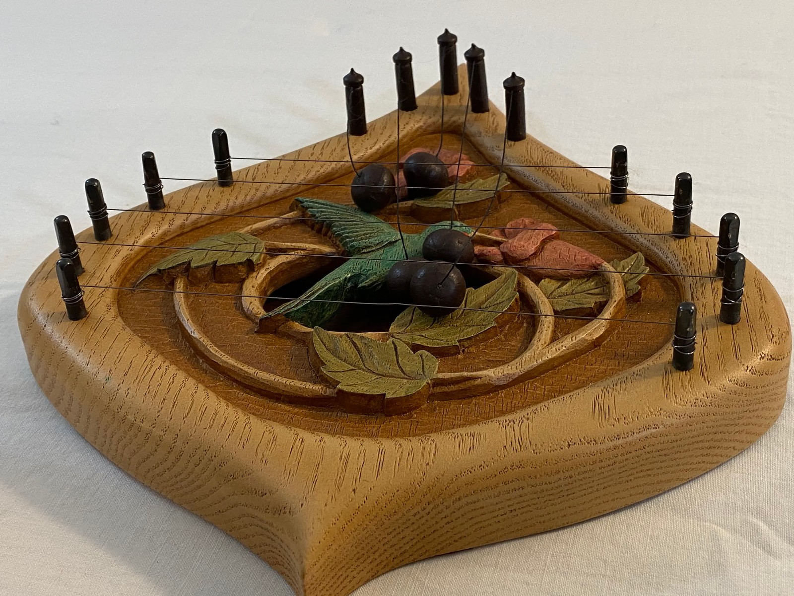 DEER CREEK DESIGNS HUMMINGBIRD DOOR HARP CHIME