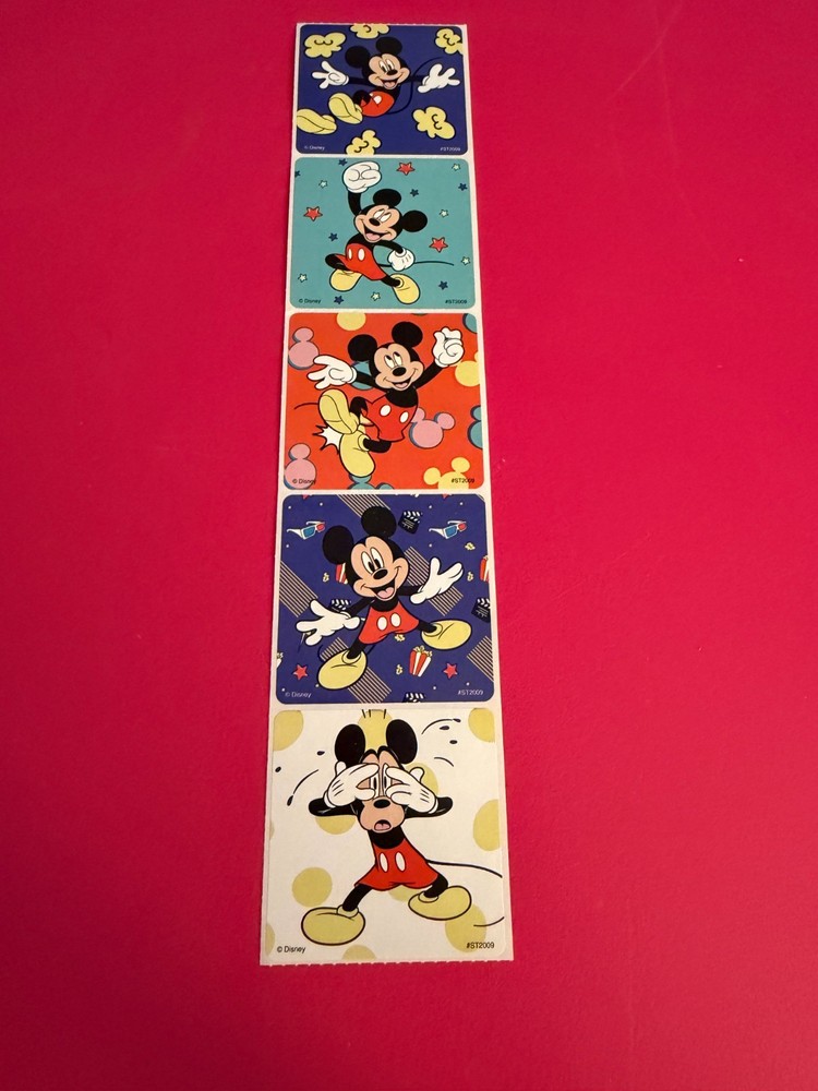 STICKER SHEET: Disney Mickey Mouse