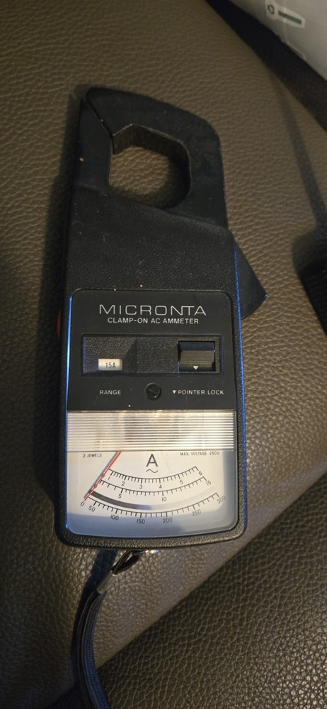 Micronta Clamp-On AC Ammeter 22-160 250V AC 60Hz