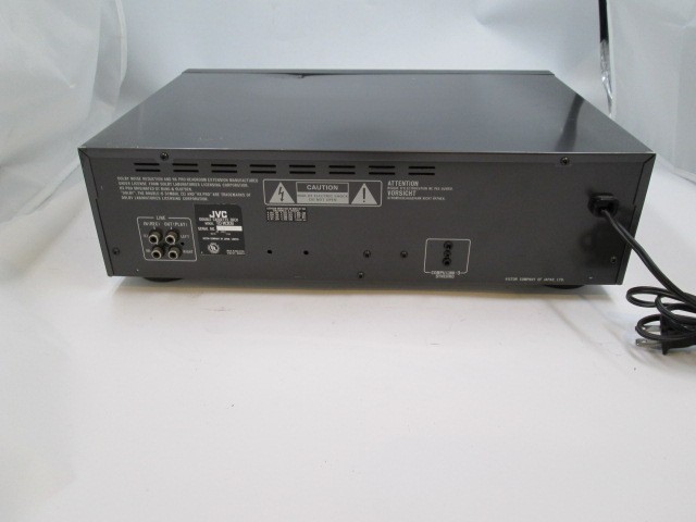 JVC TD-W309 Dual Cassette Deck Auto Reverse Dolby B-C, NO REMOTE