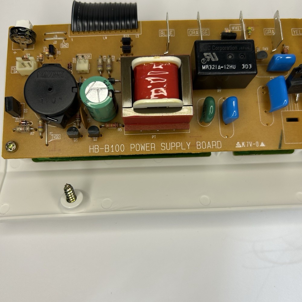 Hitachi HB-B101 Bread Machine Control Panel Part Replacement with Screws WORKS