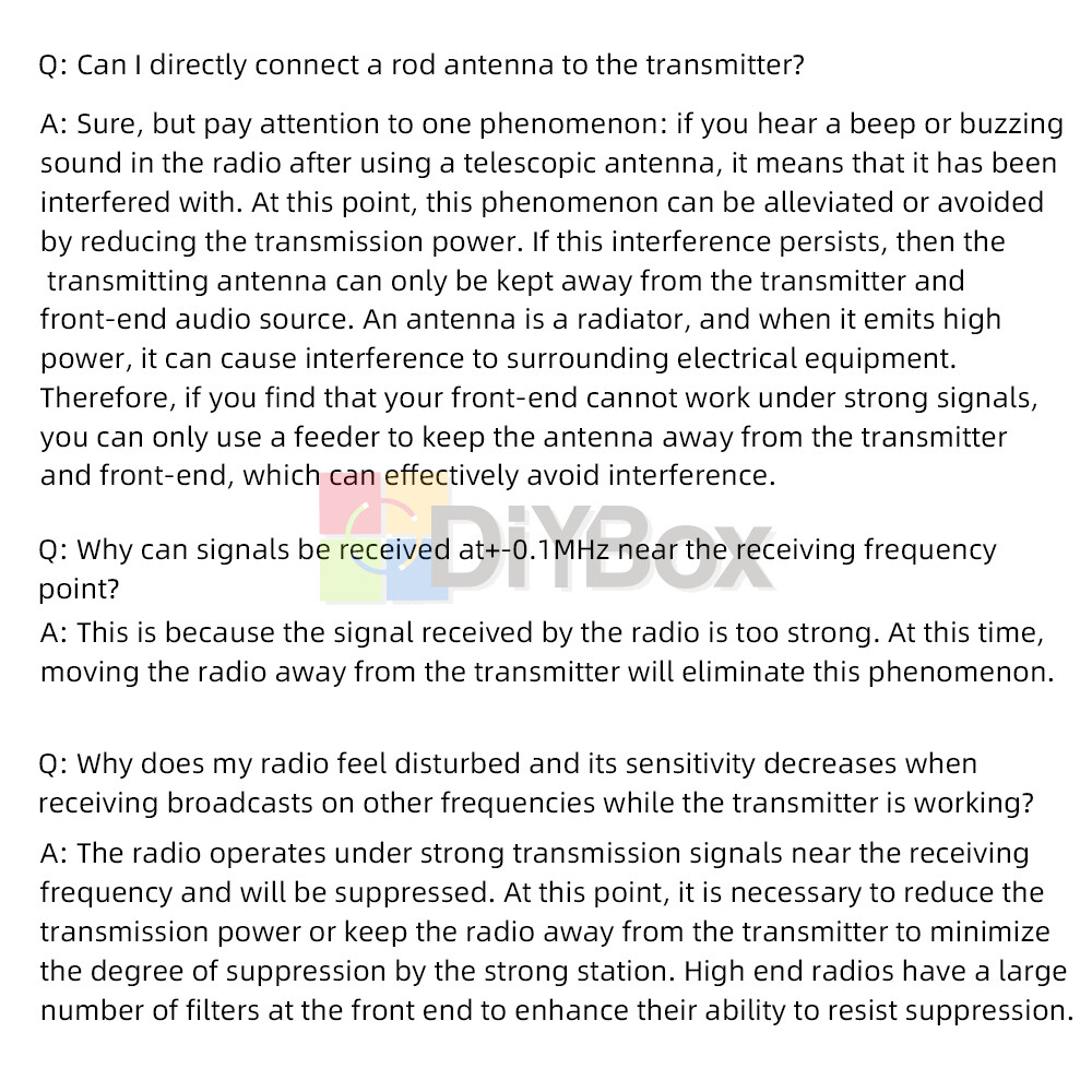 2KM 0.5W FM Transmitter 76M-108Mhz Digital Display Stereo FM Transmitter Type-C