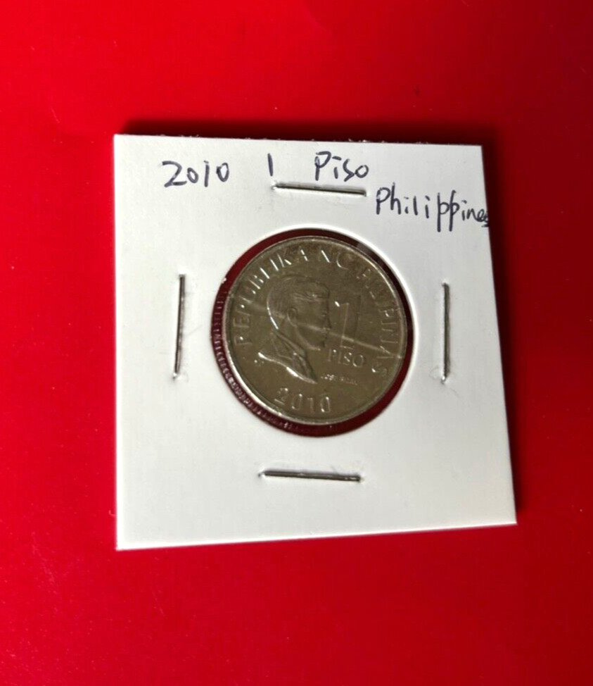 2010 PHILIPPINES 1 PISO COIN - NICE WORLD COIN UNCIRCULATED !!!
