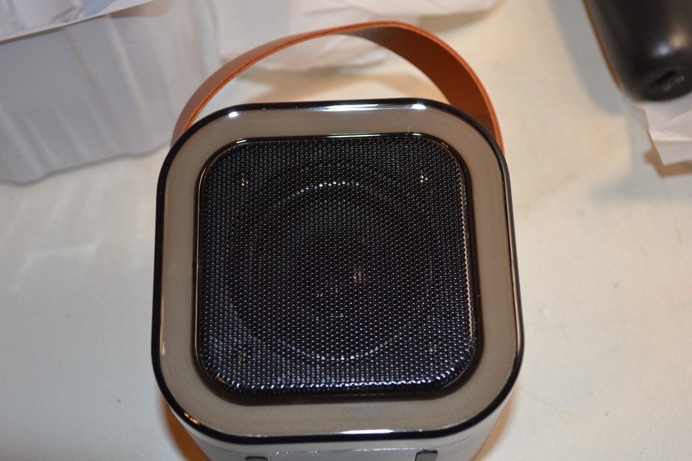 Karaoke Machine BLACK with 2 Wireless Microphones (missing charging cables)