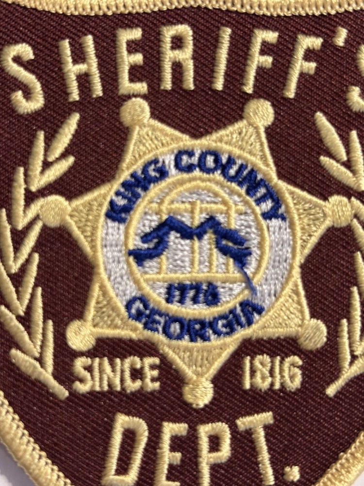 THE WALKING DEAD King County, GA Sheriff’s Dept. Patch
