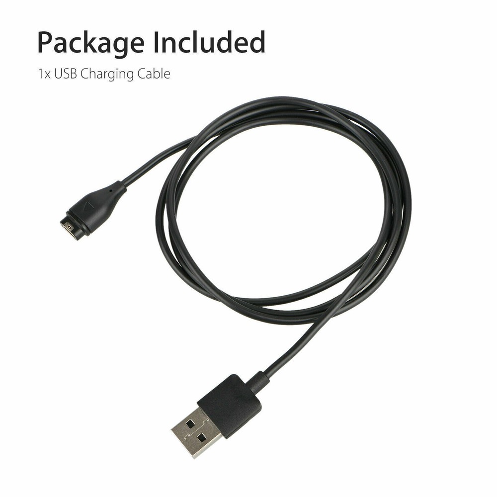 USB Charging Cable Charger Dock Sync Data For Garmin tactix Charlie Delta