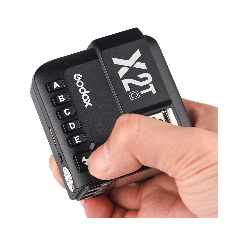 Godox X2T-C 2.4G Wireless Flash Trigger Transmitter Compatible with Canon wit...
