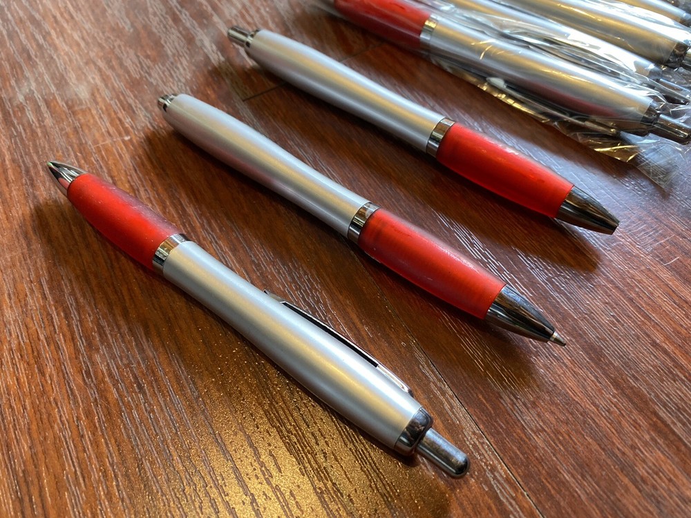 Pentel Retractable Pen, Black Ink/Barrel, Dozen