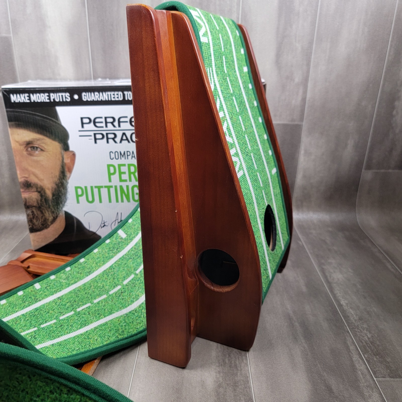 Perfect Practice Golf Putting Mat Compact Edition 8ft