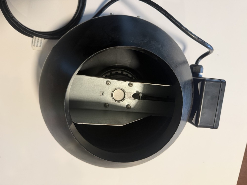 Hurricane 6-inch Inline Duct Fan