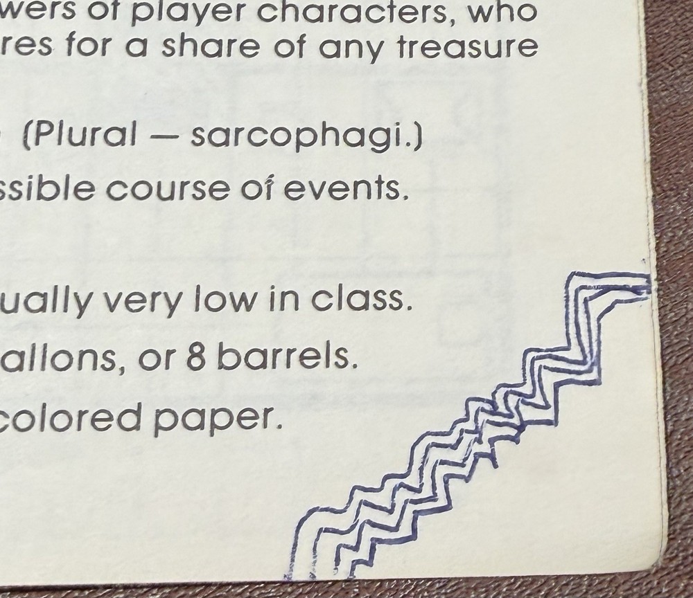 1981 TSR Dungeon Module B2 The Keep on the Borderlands D&D Basic Set Levels1-3