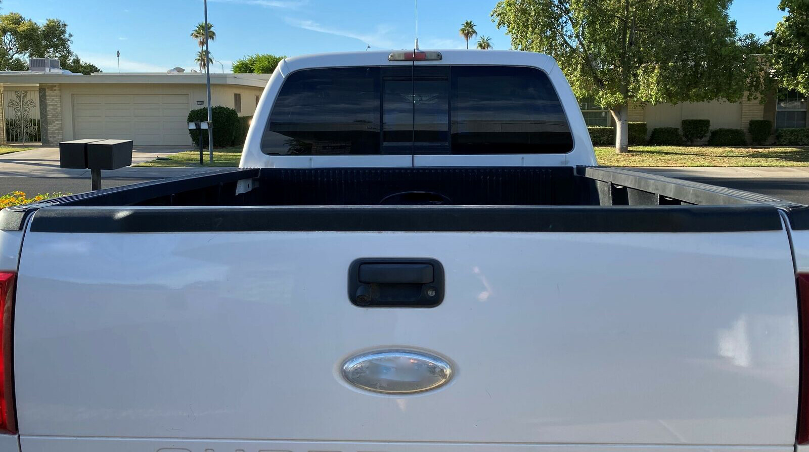 For 08-16 Ford F250 F350 F450 Super Duty Tailgate Cap Molding Protector Cover