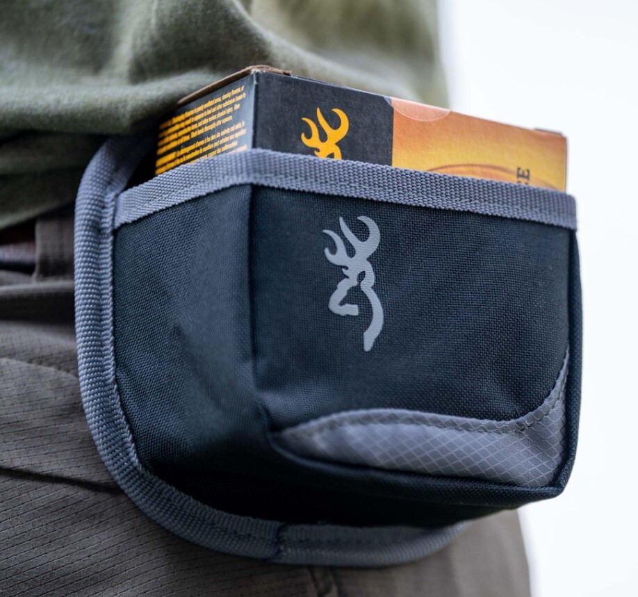 Browning Flash Shell Carrier Pouch Holder W/ Belt Clip - 121062693
