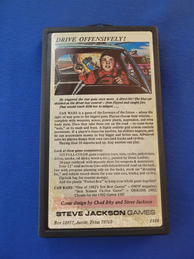 Core Set 1104 - Car Wars (Complete)