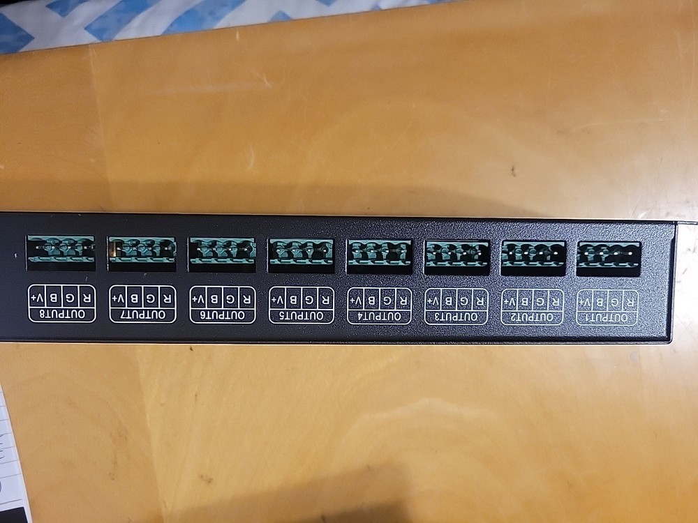 DMX512 Decoder 24 channel with Digital Display RGB RGBW LED strip controller