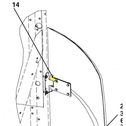 Carrier 68-07902-00 Tab Locking, Roadside Only