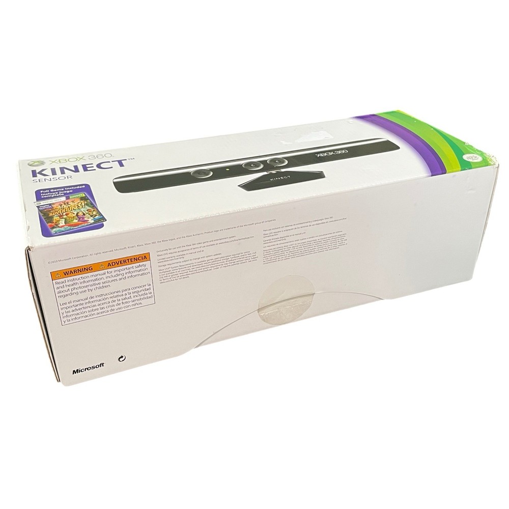 Microsoft Xbox 360 Kinect Sensor Model 1414 Bundle Original Box Power Adapter