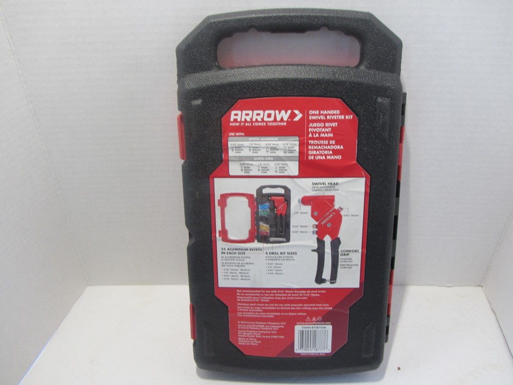 Arrow Manual Rivet Tool Kit RT187SHK -Needs Work-
