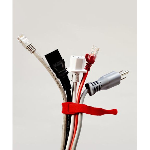 Scotch Bundling Wraps & Straps: 1-1/2 in. width (Black)