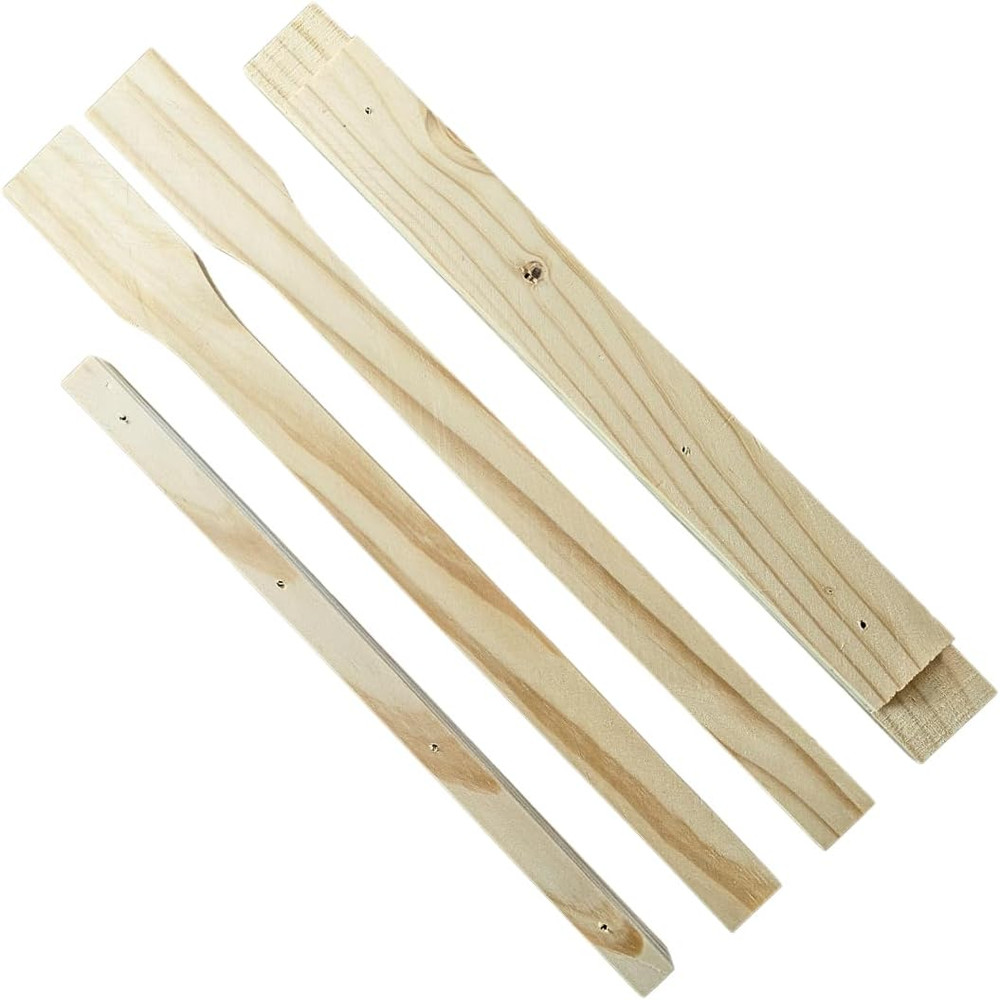 Layens Beehive Frames - Unassembled - Predrilled Top & Bottom Bars - 5 Pack