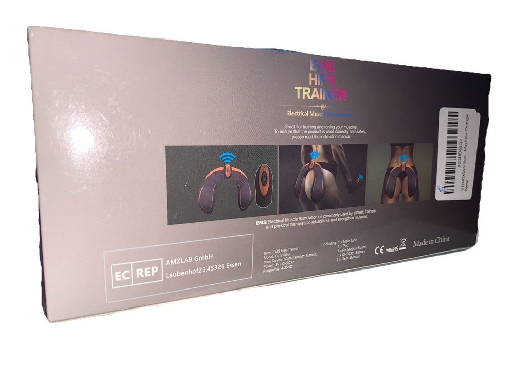 EMS Hip Glute Trainer for Butt, Toning