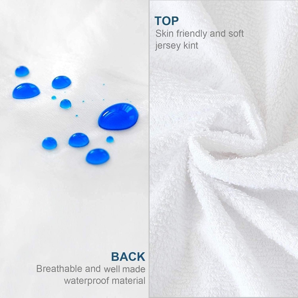 Waterproof Queen Mattress Protector Zippered