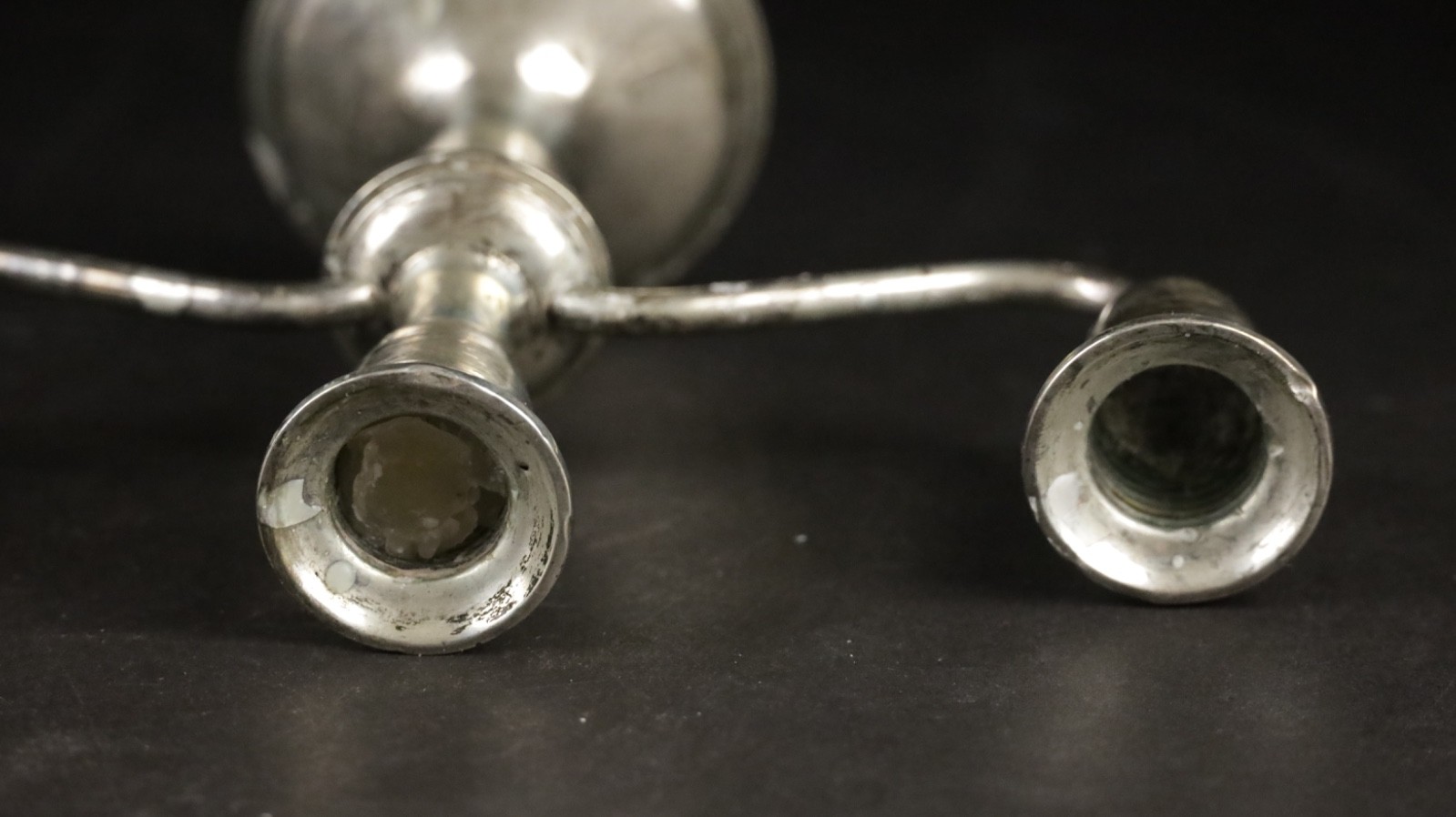 Pair Of Vintage “Empire” Sterling Silver Candelabras #386 - Fast Ship!