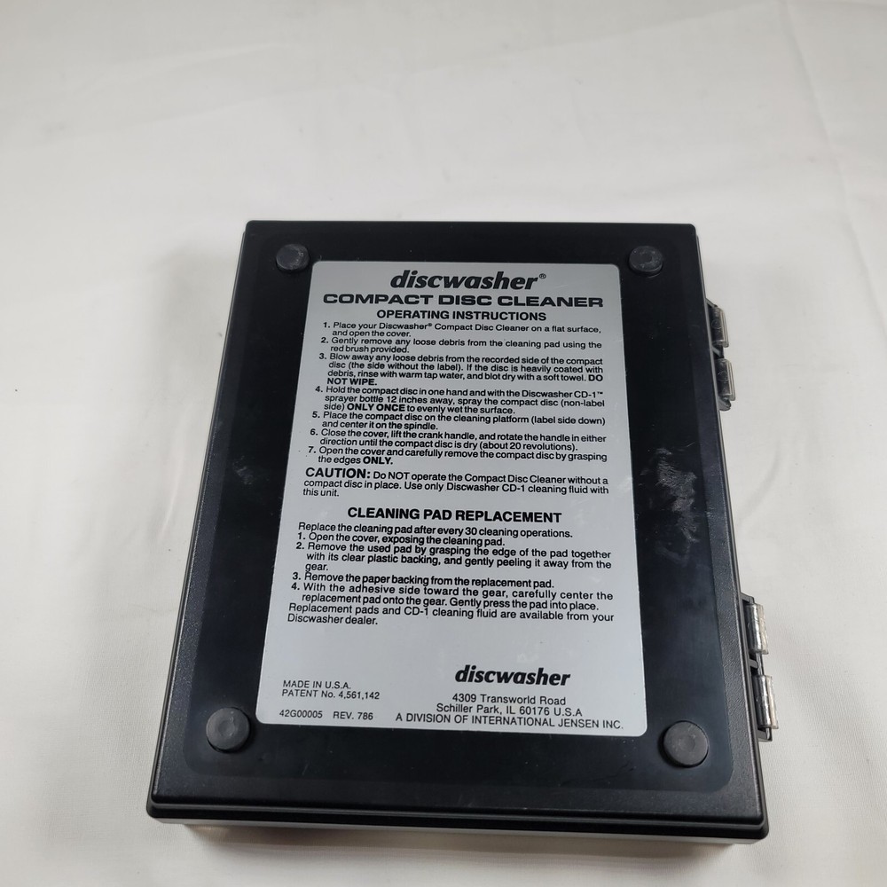 Vintage Discwasher CD Cleaner Used Great Condition