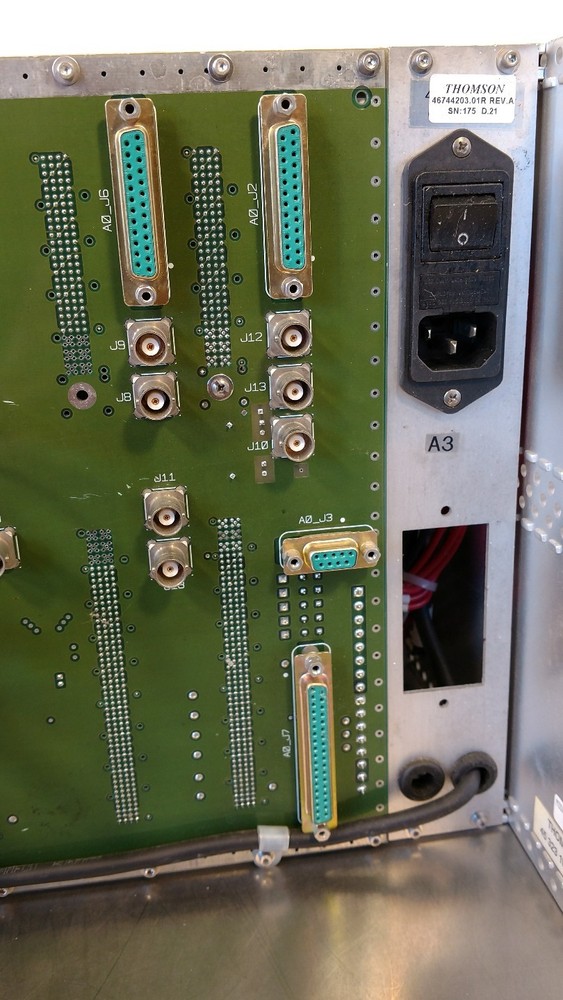 THOMCAST MODAP 45 321 191.08 Broadcast Exciter Card Cabinet 3F