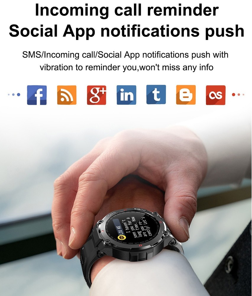 Military Smart Watch For Men