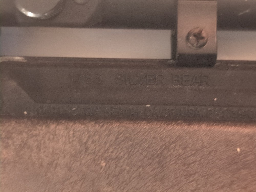 Beeman 1783 Silver Bear 177 Cal With Scope