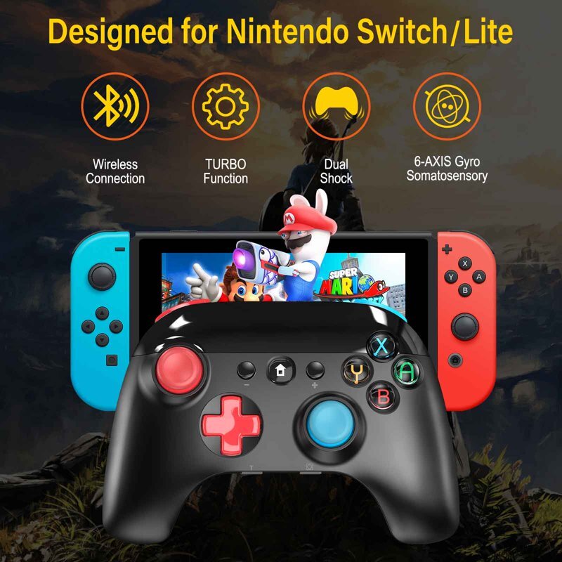 Brand New Wireless Pro Game Controller Gamepad Joystick for Nintendo Switch