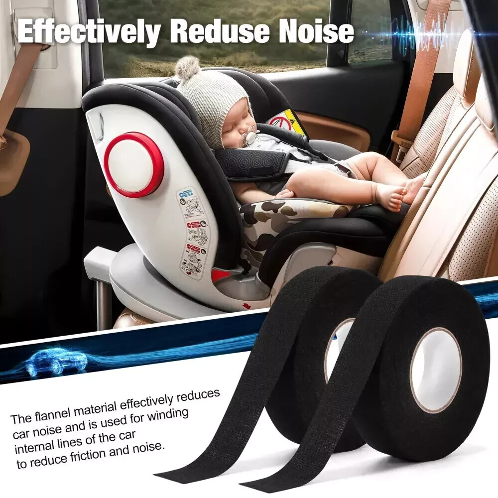 8 Rolls Cloth Tape Wire Electrical Wiring Harness Car Auto SUV truck 19mm*15m US