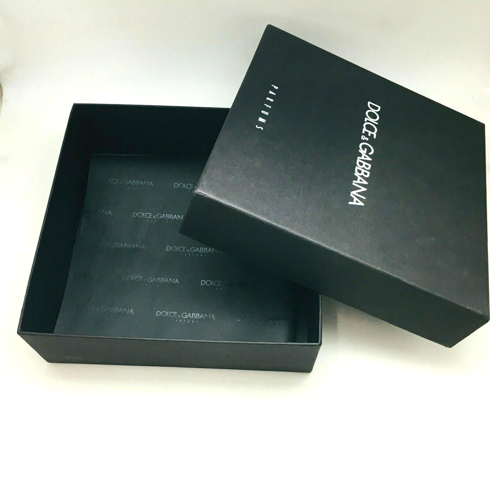 Dolce & Gabbana EMPTY GIFT box #BLACK - NEW