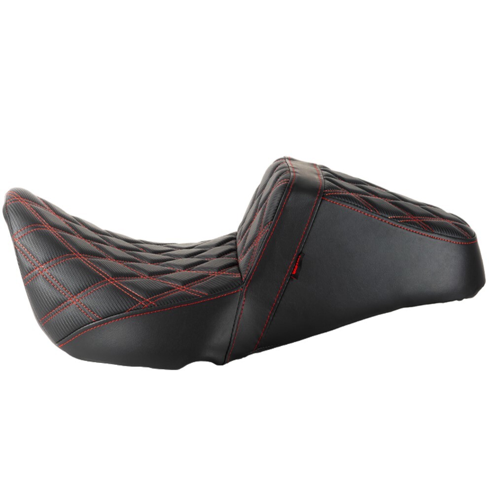 Seat Red Stitch For Harley Street Glide FLHX 2006-07 / Road King FLHR 1997-2007