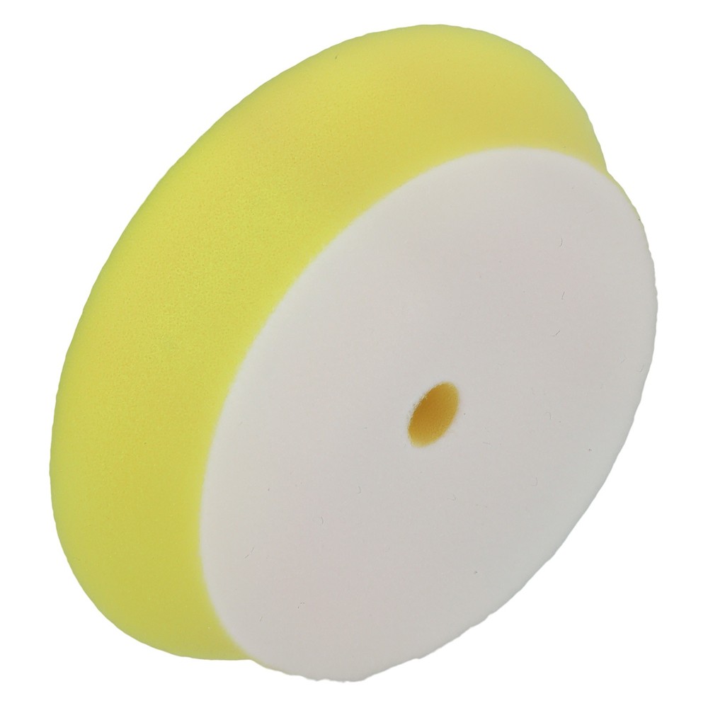 2PCS Medium Foam Car Buffing Pads 4" for 3" Backing Plate Orbital Buffer