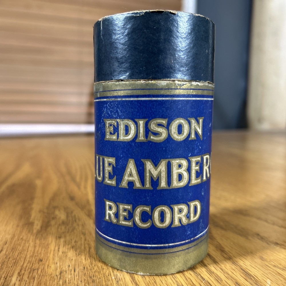 Edison Cylinder Record Abide With Me 1545 Frank Croxton Quartet Untested